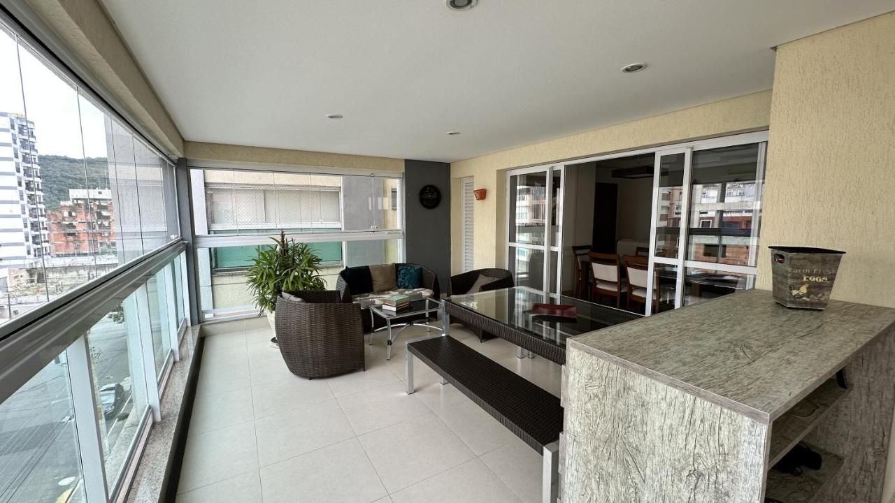 Apartamento Novo, Alto Padrao, No Guaruja, Com Terraco Gourmet E Lazer Leilighet Eksteriør bilde